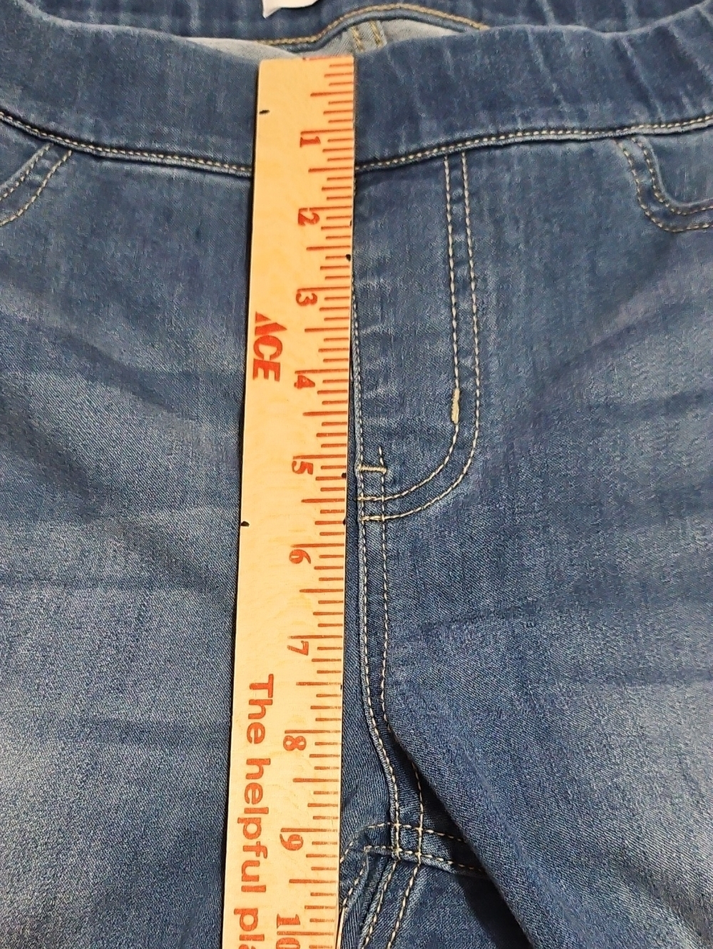 Cello Medium Blue Flare Jeans - Wide Leg - Size Large - Picture 5 of 10
